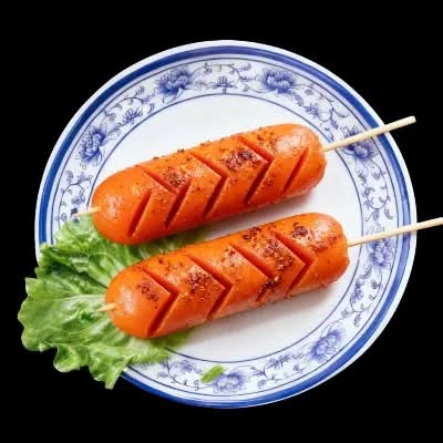 Crispy Fried Chicken Flavor Starch Sausage 2pcs 香脆淀粉肠 2个